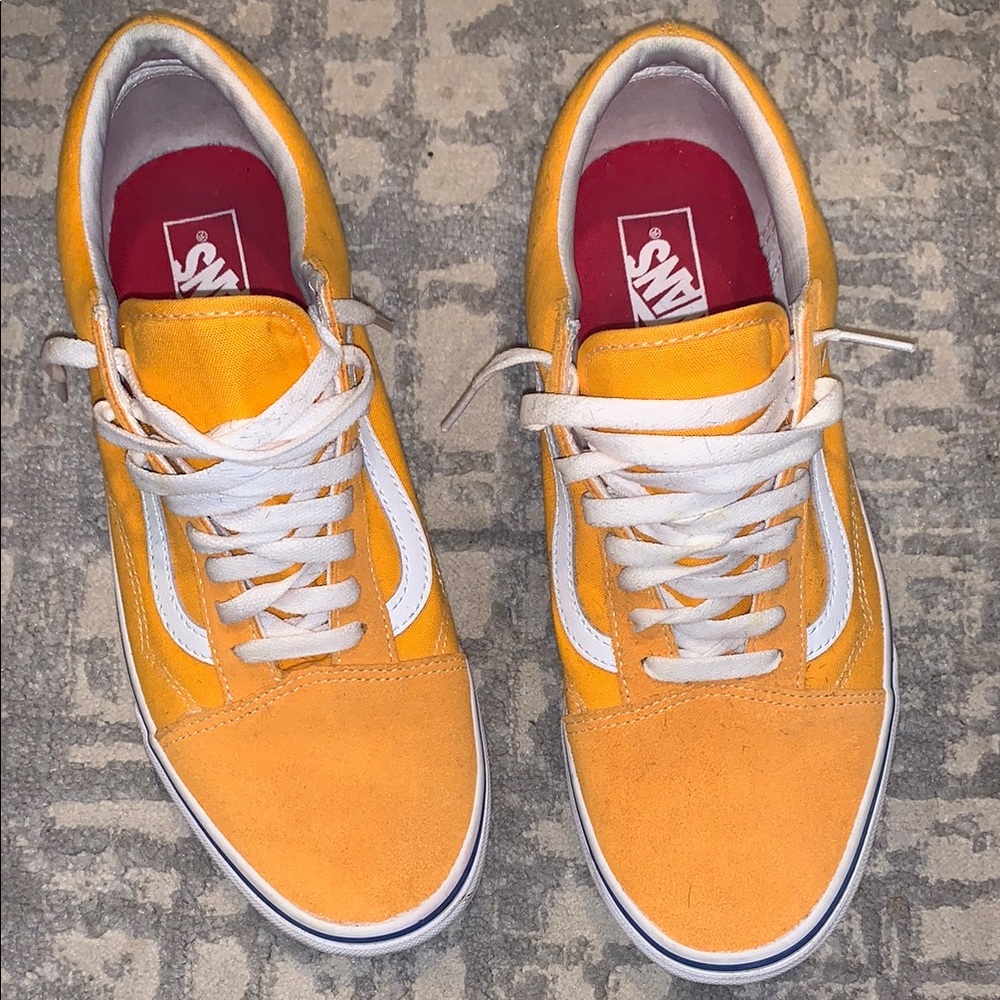 Vans Men's Yellow Sneakers